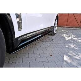 Maxton - RAJOUTS DES BAS DE CAISSE POUR INFINITI QX70 Noir Brillant