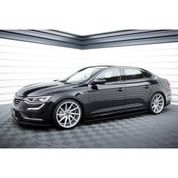 Maxton - RAJOUTS DES BAS DE CAISSE POUR RENAULT TALISMAN Noir Brillant