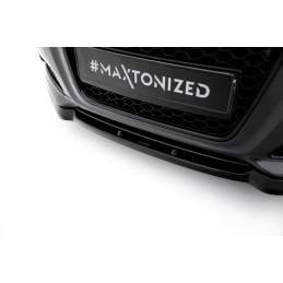 Maxton - LAME DU PARE-CHOCS AVANT AUDI A3 8P (APRES FACELIFT) Noir Brillant Maxton - LAME DU PARE-CHOCS AVANT AUDI A3 8P (APRES FACELIFT) Noir Brillant