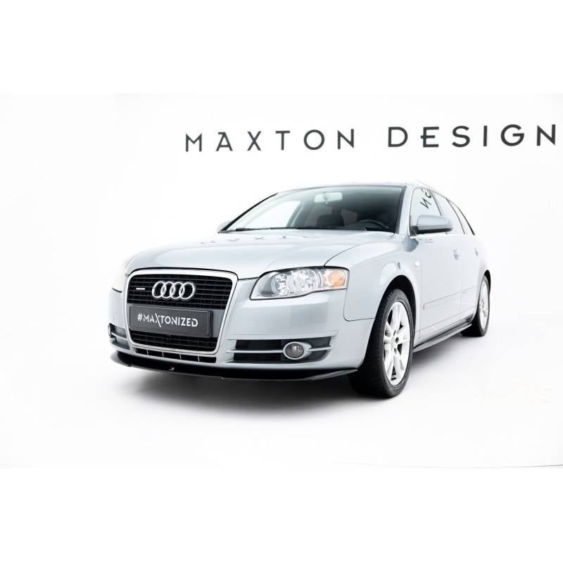 Maxton - Lame Du Pare-Chocs Avant V.2 Audi A4 B7 Noir Brillant Maxton - Lame Du Pare-Chocs Avant V.2 Audi A4 B7 Noir Brillant