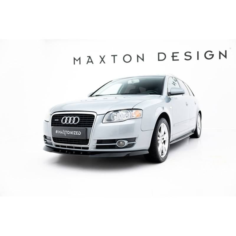 Maxton - Lame Du Pare-Chocs Avant V.1 Audi A4 B7 Noir Brillant Maxton - Lame Du Pare-Chocs Avant V.1 Audi A4 B7 Noir Brillant