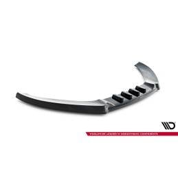 Maxton - Lame Du Pare-Chocs Avant V.1 Audi A4 B8 Noir Brillant