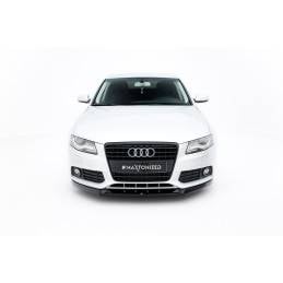 Maxton - Lame Du Pare-Chocs Avant V.1 Audi A4 B8 Noir Brillant