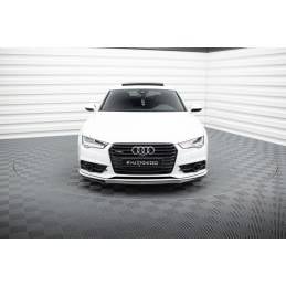 Maxton - Lame Du Pare-Chocs Avant Audi S7 / A7 S-Line C7 FL Noir Brillant Maxton - Lame Du Pare-Chocs Avant Audi S7 / A7 S-Line C7 FL Noir Brillant