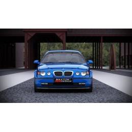 Maxton - LAME DU PARE-CHOCS AVANT BMW 3 E46 COMPACT Noir Brillant Maxton - LAME DU PARE-CHOCS AVANT BMW 3 E46 COMPACT Noir Brillant