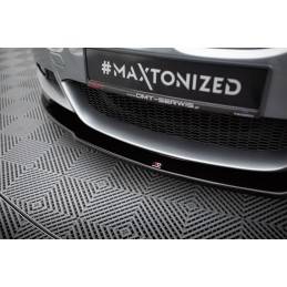 Maxton - LAME DU PARE-CHOCS AVANT BMW 3 E92 MPACK Noir Brillant