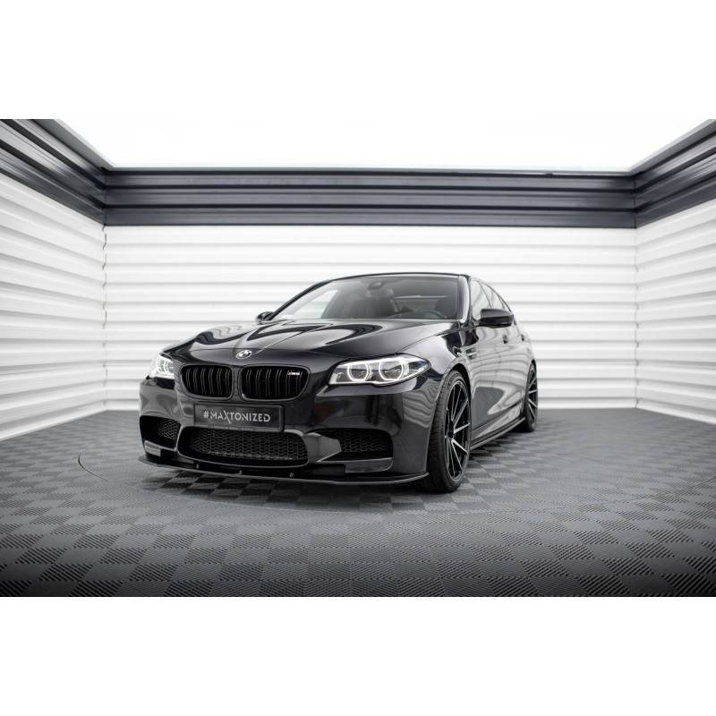 Maxton - LAME DU PARE-CHOCS AVANT BMW M5 F10/ F11 Noir Brillant Maxton - LAME DU PARE-CHOCS AVANT BMW M5 F10/ F11 Noir Brillant