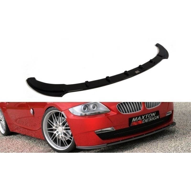 Maxton - LAME DE PARE-CHOCS AVANT BMW Z4 E85 / E86 (APRES FACELIFT) Noir Brillant Maxton - LAME DE PARE-CHOCS AVANT BMW Z4 E85 / E86 (APRES FACELIFT) Noir Brillant