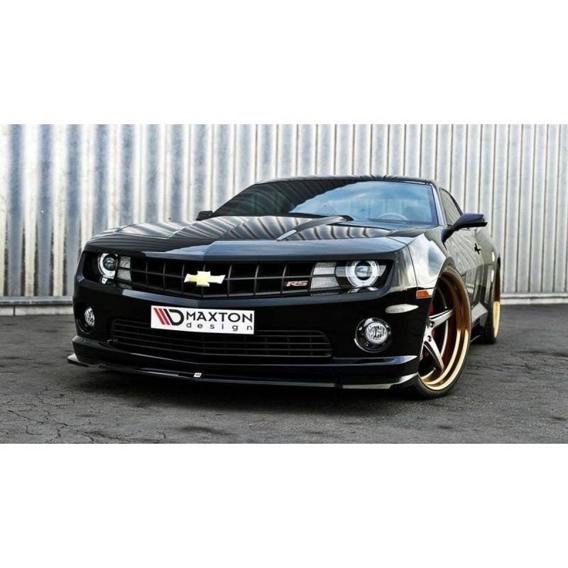 Maxton - Lame Du Pare-Chocs Avant Chevrolet Camaro SS Mk5 Noir Brillant Maxton - Lame Du Pare-Chocs Avant Chevrolet Camaro SS Mk5 Noir Brillant