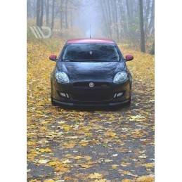 Maxton - LAME DU PARE-CHOCS AVANT FIAT BRAVO II Noir Brillant