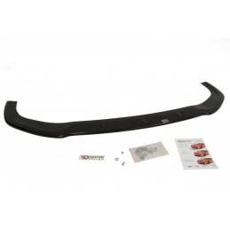 Maxton - Lame Du Pare-Chocs Avant (Focus RS Look Pare-Chocs) Ford Fiesta Mk7 FL Noir Brillant