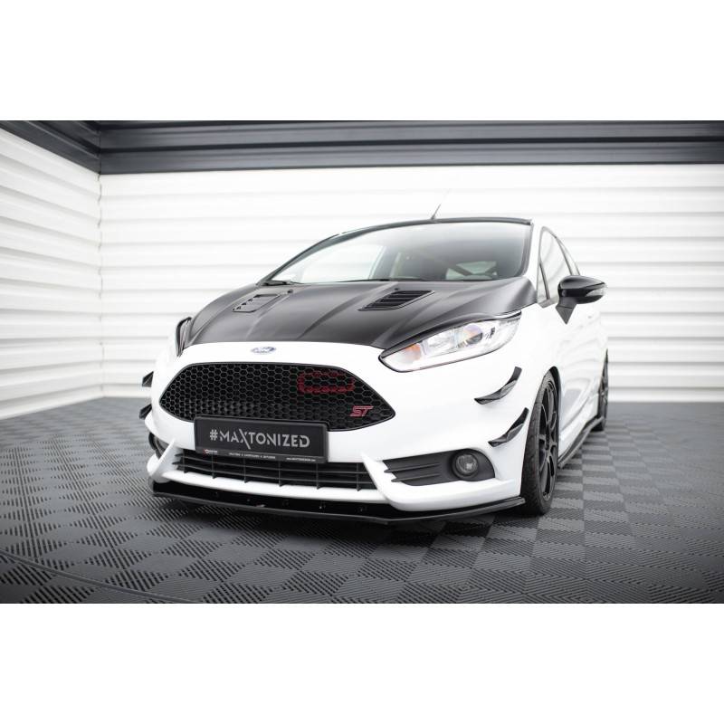 Maxton - Lame Du Pare-Chocs Avant V.1 Ford Fiesta ST Mk7 FL Noir Brillant Maxton - Lame Du Pare-Chocs Avant V.1 Ford Fiesta ST Mk7 FL Noir Brillant