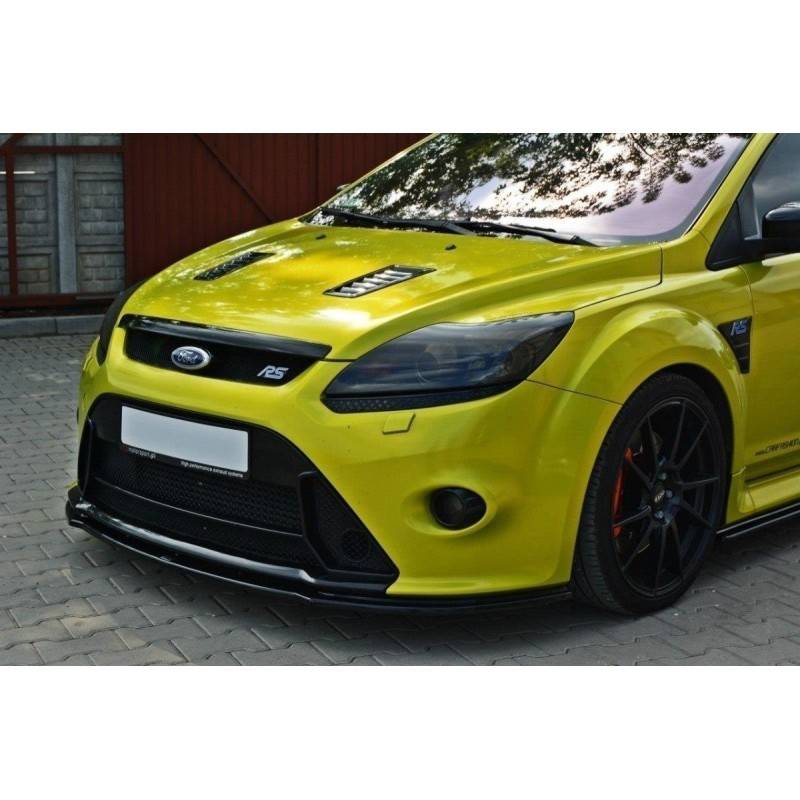 Maxton - Lame Du Pare-Chocs Avant V.2 Ford Focus RS Mk2 Noir Brillant Maxton - Lame Du Pare-Chocs Avant V.2 Ford Focus RS Mk2 Noir Brillant