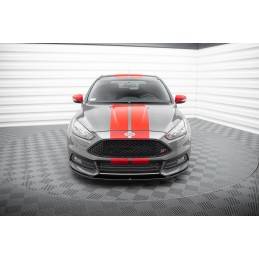 Maxton - Lame Du Pare-Chocs Avant V.2 Ford Focus ST Mk3 FL Noir Brillant Maxton - Lame Du Pare-Chocs Avant V.2 Ford Focus ST Mk3 FL Noir Brillant