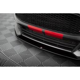 Maxton - Lame Du Pare-Chocs Avant V.2 Ford Focus ST Mk3 FL Noir Brillant Maxton - Lame Du Pare-Chocs Avant V.2 Ford Focus ST Mk3 FL Noir Brillant