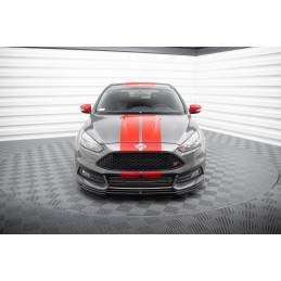 Maxton - Lame Du Pare-Chocs Avant V.3 Ford Focus ST Mk3 FL Noir Brillant Maxton - Lame Du Pare-Chocs Avant V.3 Ford Focus ST Mk3 FL Noir Brillant