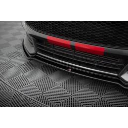 Maxton - Lame Du Pare-Chocs Avant V.3 Ford Focus ST Mk3 FL Noir Brillant Maxton - Lame Du Pare-Chocs Avant V.3 Ford Focus ST Mk3 FL Noir Brillant