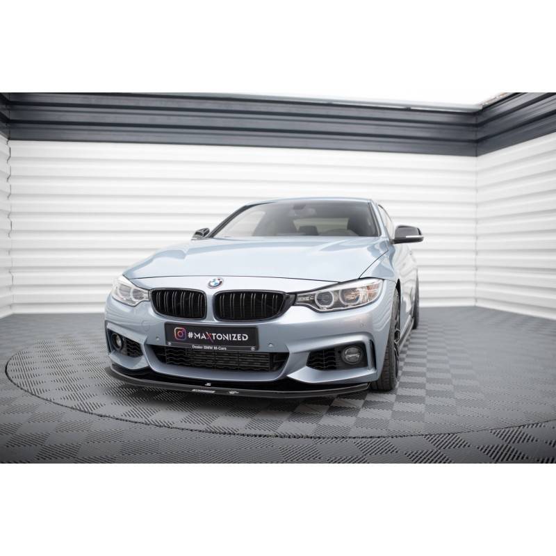 Maxton - HYBRID LAME DU PARE-CHOCS AVANT BMW 4 COUPE / GRAN COUPE / CABRIO M-PACK F32 / F36 / F33 (GTS-look)