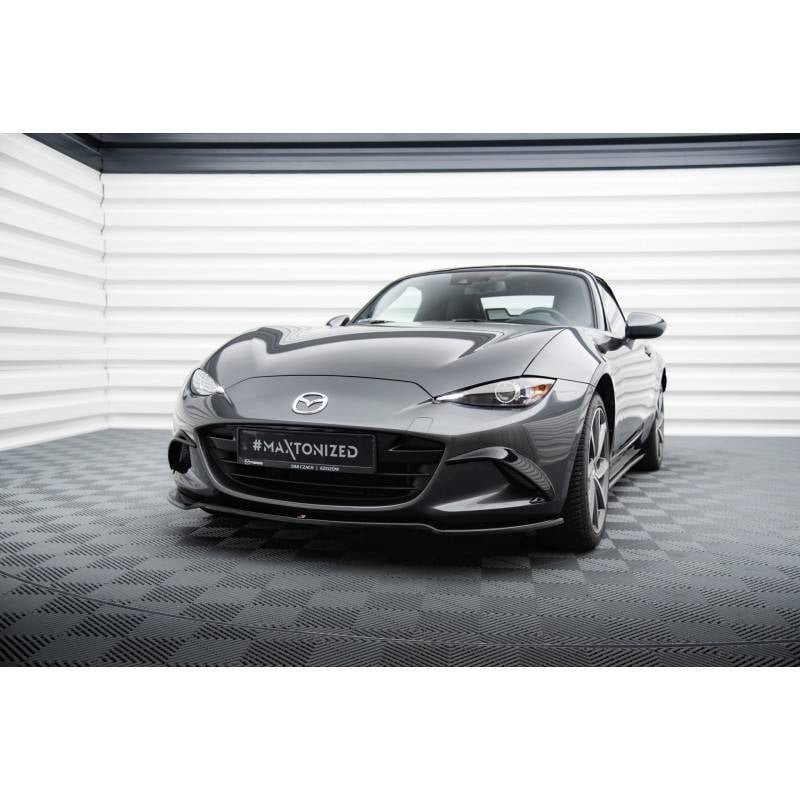 Maxton - Lame Du Pare-Chocs Avant V.2 Mazda MX-5 ND (Mk4) IV Noir Brillant Maxton - Lame Du Pare-Chocs Avant V.2 Mazda MX-5 ND (Mk4) IV Noir Brillant