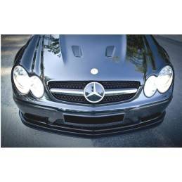Maxton - LAME DU PARE-CHOCS AVANT MERCEDES CLK W209 BLACK (SL BLACK SERIES LOOK) Noir Brillant Maxton - LAME DU PARE-CHOCS AVANT MERCEDES CLK W209 BLACK (SL BLACK SERIES LOOK) Noir Brillant