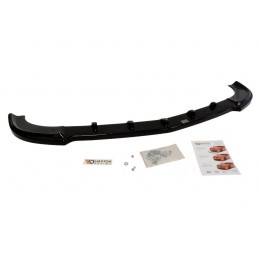 Maxton - LAME DU PARE-CHOCS AVANT MERCEDES SLK R170 POUR LE PARE-CHOCS AMG 204 Noir Brillant