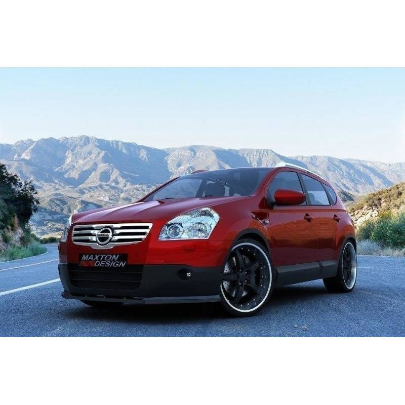 Maxton - LAME DU PARE-CHOCS AVANT NISSAN QASHQAI (AVANT FACELIFT) Noir Brillant Maxton - LAME DU PARE-CHOCS AVANT NISSAN QASHQAI (AVANT FACELIFT) Noir Brillant