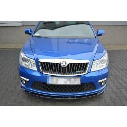 Maxton - Lame Pare-Chocs Avant V.1 Skoda Octavia RS Mk2 FL Noir Brillant Maxton - Lame Pare-Chocs Avant V.1 Skoda Octavia RS Mk2 FL Noir Brillant