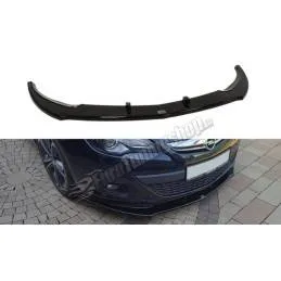 Maxton - LAME DU PARE-CHOCS AVANT / SPLITTER OPEL ASTRA GTC Noir Brillant