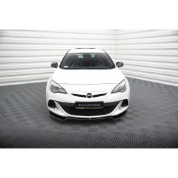 Maxton - LAME DU PARE-CHOCS AVANT OPEL ASTRA J OPC / VXR v.2 Noir Brillant