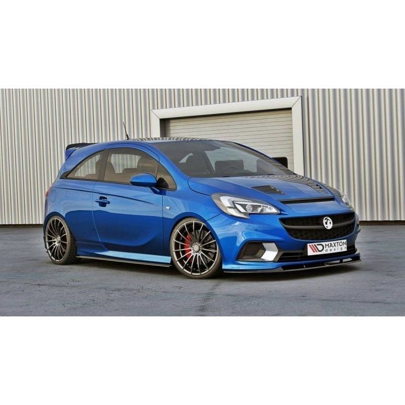 Maxton - LAME DE PARE-CHOCS AVANT OPEL CORSA E OPC/VXR NURBURG Noir Brillant Maxton - LAME DE PARE-CHOCS AVANT OPEL CORSA E OPC/VXR NURBURG Noir Brillant