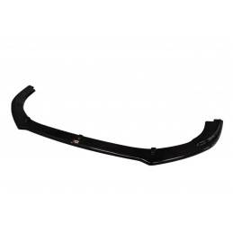 Maxton - Lame Du Pare-Chocs Avant V.1 Peugeot RCZ Mk1 Facelift Noir Brillant