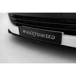 Maxton - Lame Du Pare-Chocs Avant V.1 Peugeot RCZ Mk1 Noir Brillant Maxton - Lame Du Pare-Chocs Avant V.1 Peugeot RCZ Mk1 Noir Brillant