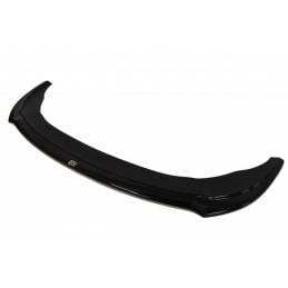 Maxton - LAME DU PARE-CHOCS AVANT V.2 SEAT LEON MK2 CUPRA / FR (APRES FACELIFT) Noir Brillant