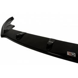 Maxton - Lame Du Pare-Chocs Avant V.1 Skoda Rapid Noir Brillant Maxton - Lame Du Pare-Chocs Avant V.1 Skoda Rapid Noir Brillant