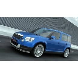 Maxton - LAME DE PARE-CHOCS AVANT SKODA YETI Noir Brillant