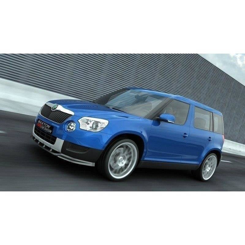 Maxton - LAME DE PARE-CHOCS AVANT SKODA YETI Noir Brillant Maxton - LAME DE PARE-CHOCS AVANT SKODA YETI Noir Brillant
