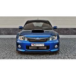 Maxton - Lame / Splitter Subaru Impreza WRX STI 2011-2014 Noir Brillant