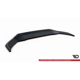 Maxton - LAME DU PARE-CHOCS AVANT v.1 Volkswagen Arteon R-Line Noir Brillant