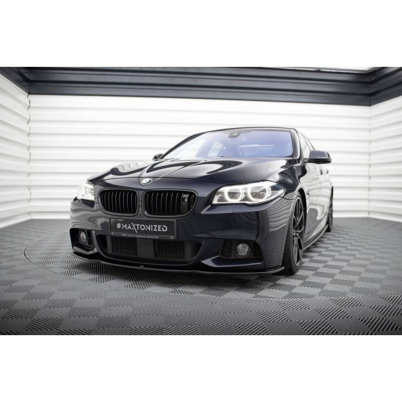 Maxton - LAME DU PARE-CHOCS AVANT V.2 BMW 5 F10/F11 MPACK Noir Brillant Maxton - LAME DU PARE-CHOCS AVANT V.2 BMW 5 F10/F11 MPACK Noir Brillant