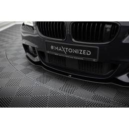 Maxton - LAME DU PARE-CHOCS AVANT V.2 BMW 5 F10/F11 MPACK Noir Brillant Maxton - LAME DU PARE-CHOCS AVANT V.2 BMW 5 F10/F11 MPACK Noir Brillant