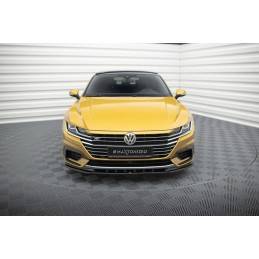 Maxton - LAME DU PARE-CHOCS AVANT Volkswagen Arteon R-Line Noir Brillant