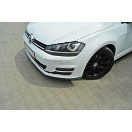 Maxton - LAME DU PARE-CHOCS AVANT VW GOLF VII Noir Brillant