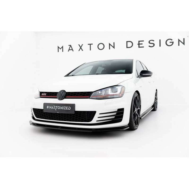 Maxton - Lame Du Pare-Chocs Avant V.1 VW Golf 7 GTI Noir Brillant Maxton - Lame Du Pare-Chocs Avant V.1 VW Golf 7 GTI Noir Brillant