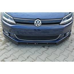 Maxton - Lame Splitter V.1 VW Jetta 6 Noir Brillant Maxton - Lame Splitter V.1 VW Jetta 6 Noir Brillant