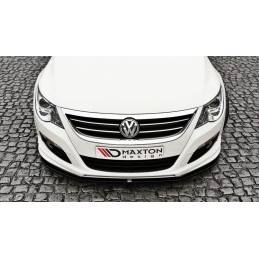 Maxton - LAME DU PARE-CHOCS AVANT VW Passat CC R36 RLINE (AVANT FACELIFT) Noir Brillant Maxton - LAME DU PARE-CHOCS AVANT VW Passat CC R36 RLINE (AVANT FACELIFT) Noir Brillant