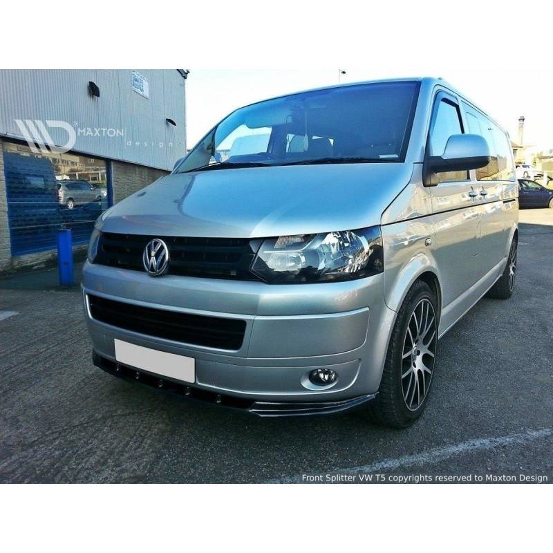 Maxton - LAME DE PARE-CHOCS AVANT VW T5 (APRES FACELIFT) Noir Brillant Maxton - LAME DE PARE-CHOCS AVANT VW T5 (APRES FACELIFT) Noir Brillant