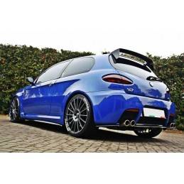Maxton - CENTRAL ARRIÈRE SPLITTER ALFA ROMEO 147 GTA (avec une barre verticale) Noir Brillant Maxton - CENTRAL ARRIÈRE SPLITTER ALFA ROMEO 147 GTA (avec une barre verticale) Noir Brillant