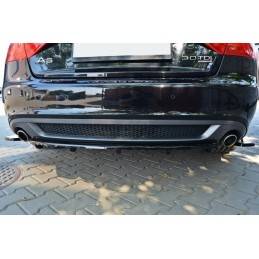 Maxton - CENTRAL ARRIÈRE SPLITTER AUDI A5 S-LINE (avec une barre verticale) Noir Brillant Maxton - CENTRAL ARRIÈRE SPLITTER AUDI A5 S-LINE (avec une barre verticale) Noir Brillant