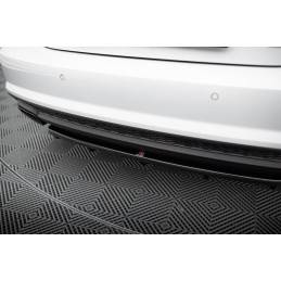 Maxton - Arriere Splitter (avec barres verticales) Audi A7 S-Line C7 Facelift Noir Brillant Maxton - Arriere Splitter (avec barres verticales) Audi A7 S-Line C7 Facelift Noir Brillant