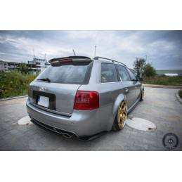 Maxton - CENTRAL ARRIÈRE SPLITTER AUDI RS6 C5 AVANT Noir Brillant Maxton - CENTRAL ARRIÈRE SPLITTER AUDI RS6 C5 AVANT Noir Brillant